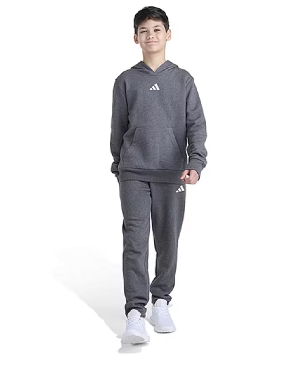 adidas Big Kid Boys 2-pc. Fleece Pullover & Pant Set